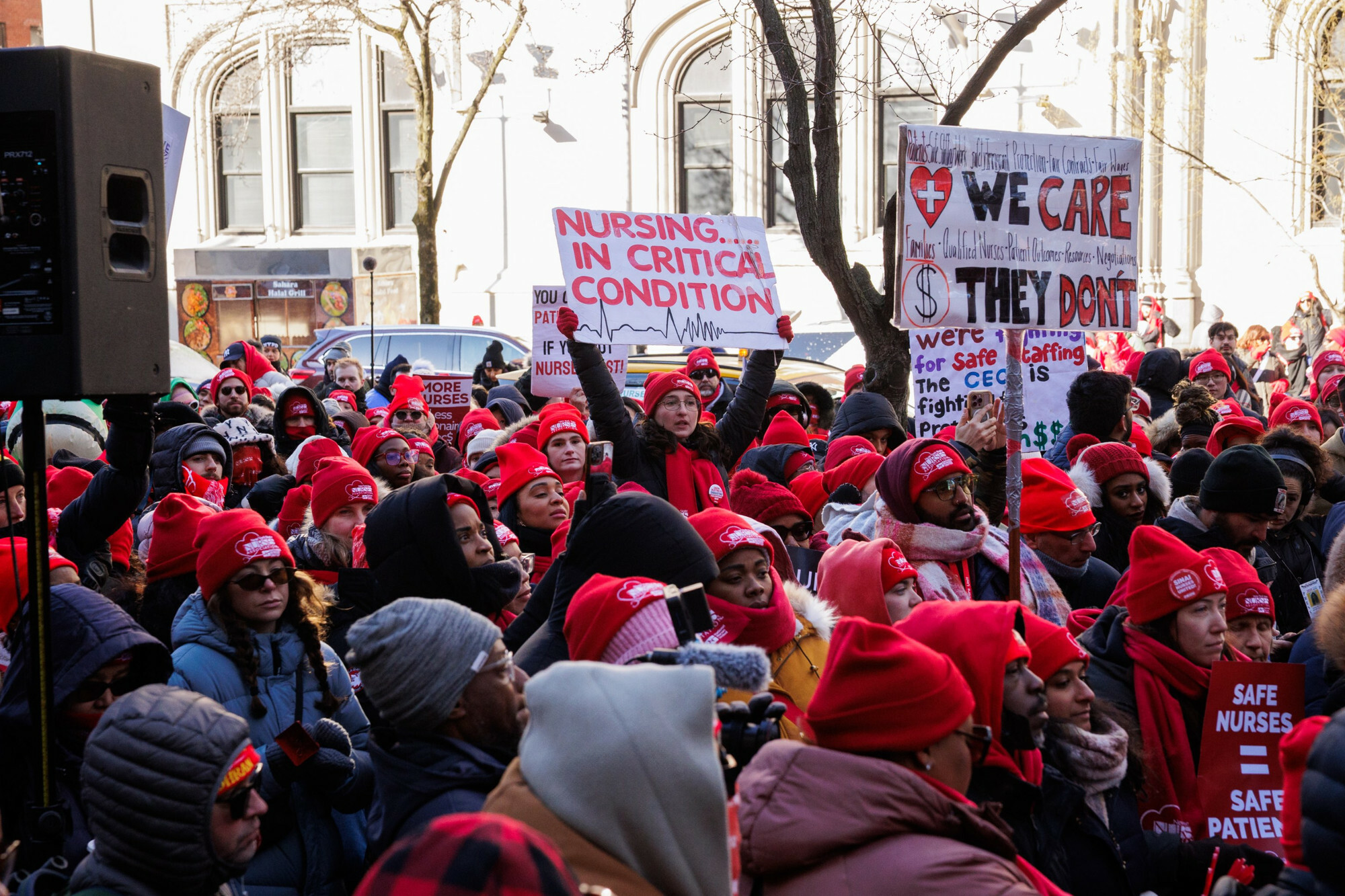 Picket Sign Repent PICKET SIGN OF THE WEEK: NYC nurses Day 9 - Labor Heritage Foundation