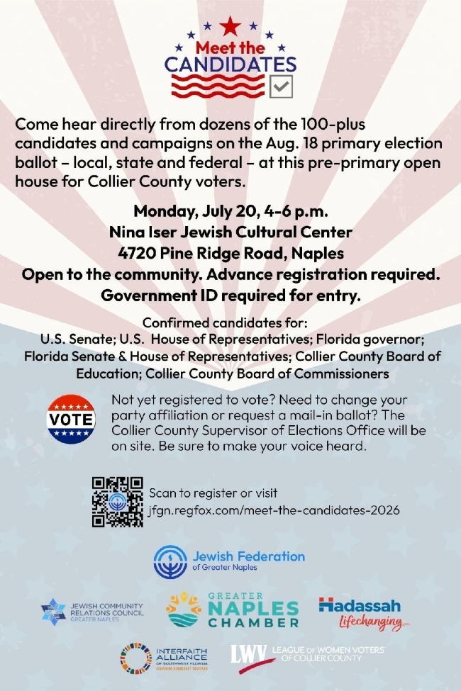 2026 Jewish Federation candidates event