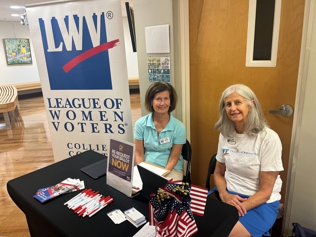 Tabling at Rookery Bay