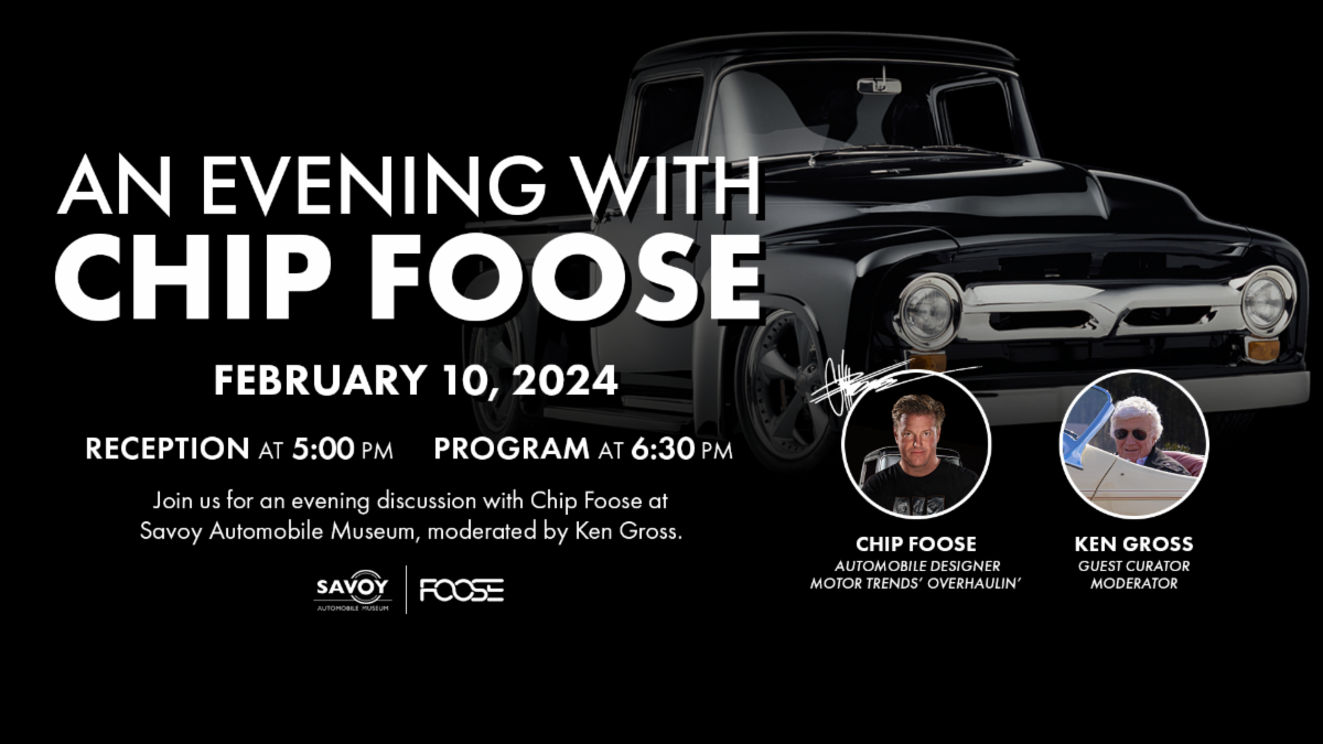 EMC GROUP CRUISE TO SAVOY AUTOMOBILE MUSEUM Chip Foose EMC EVENTS