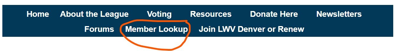Member Lookup Function