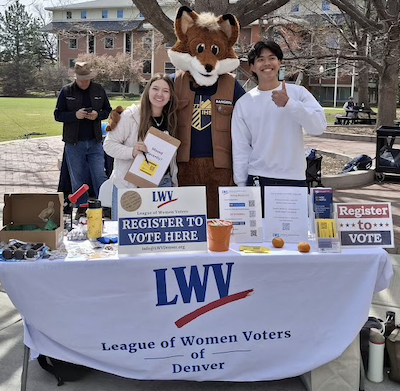 Voter Reg at Regis - 2026