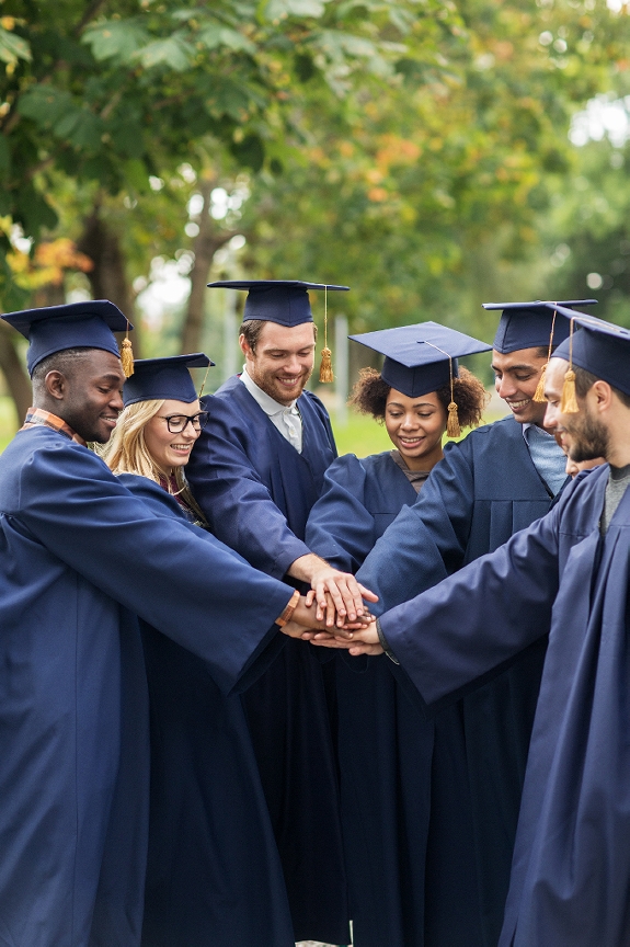 Group Graduating