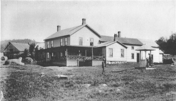 Tahawus Club Lower Works in the 1890s