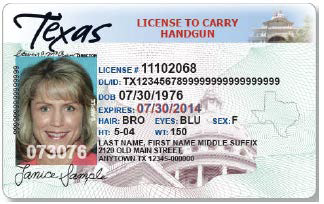 Texas Handgun License