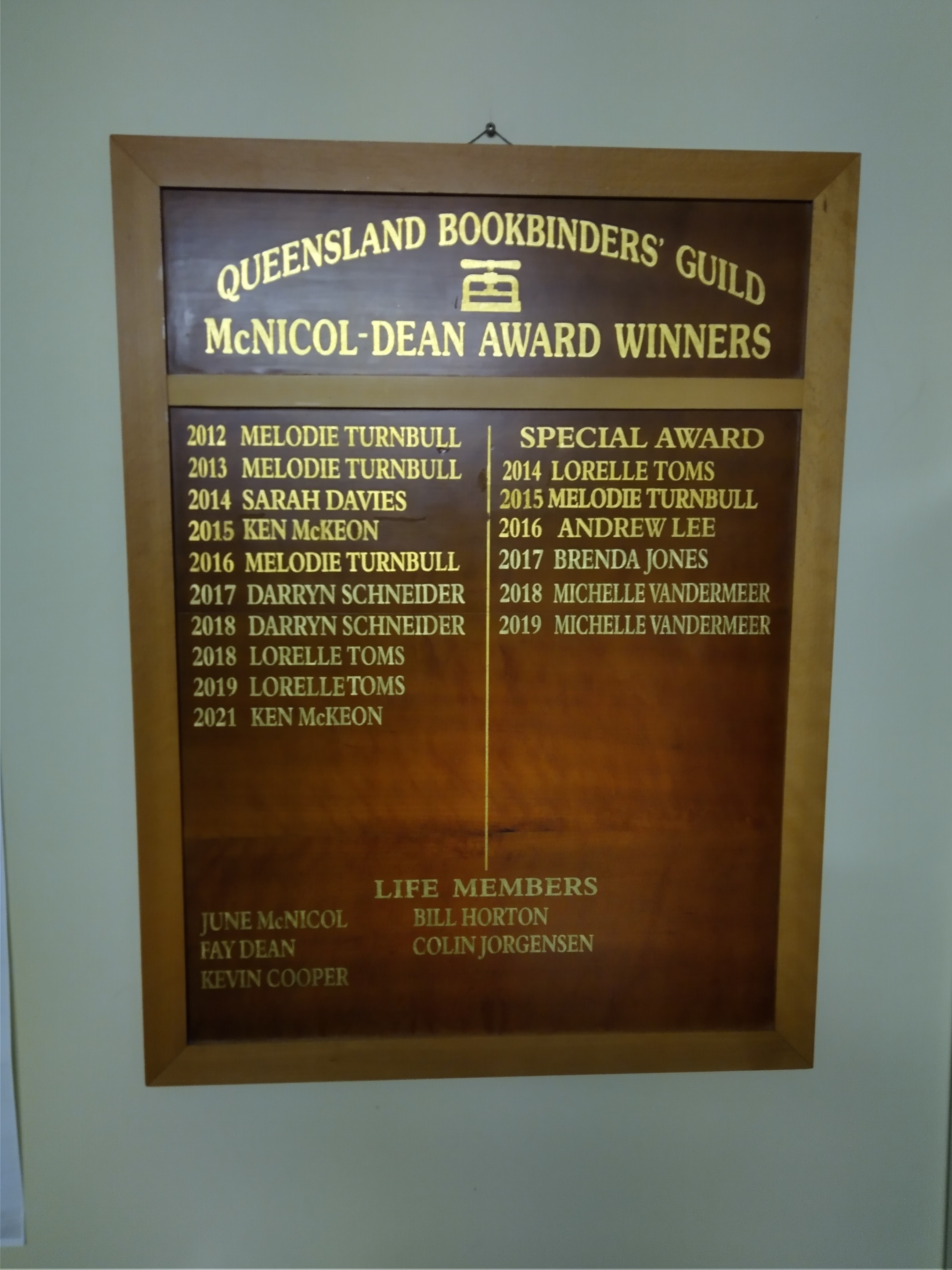 Competition Books For the 2023 McNicol Dean Award Available Soon