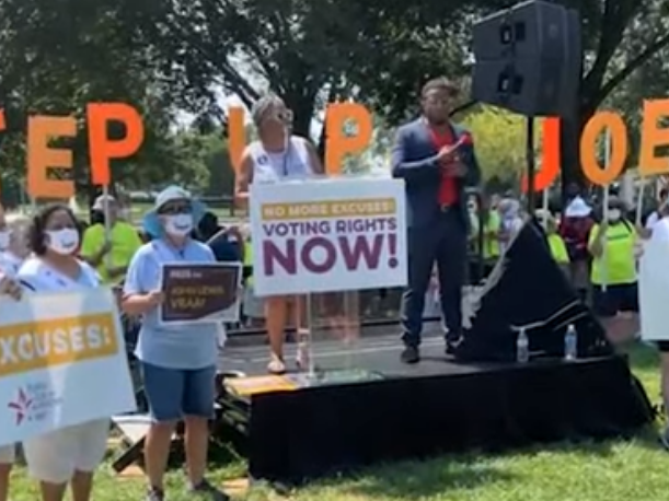 No More Excuses Voting Rights Now