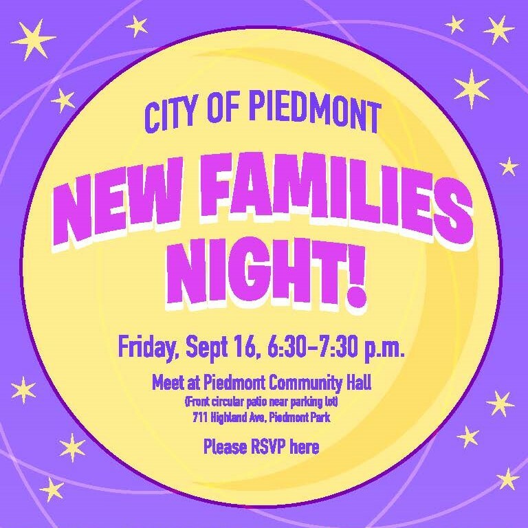 New Families Night graphic