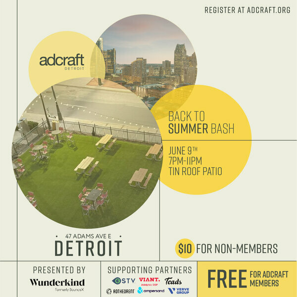Back To Summer Bash 22 Calendar The Adcraft Club Of Detroit
