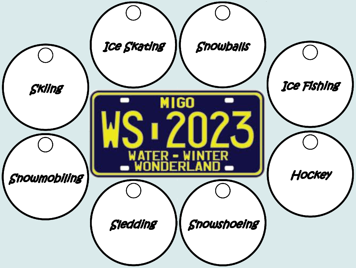 Patch Brodé Michigan Geocaching Organization MiGO 2005 – Neuf