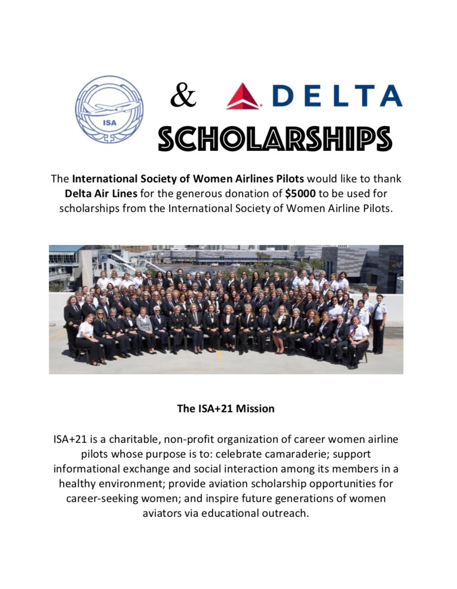 Delta scholarship approved press announcement