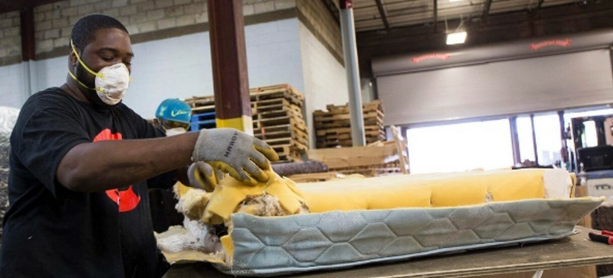 TurboHaul Mattress Recycling Facility Tour Events Maryland