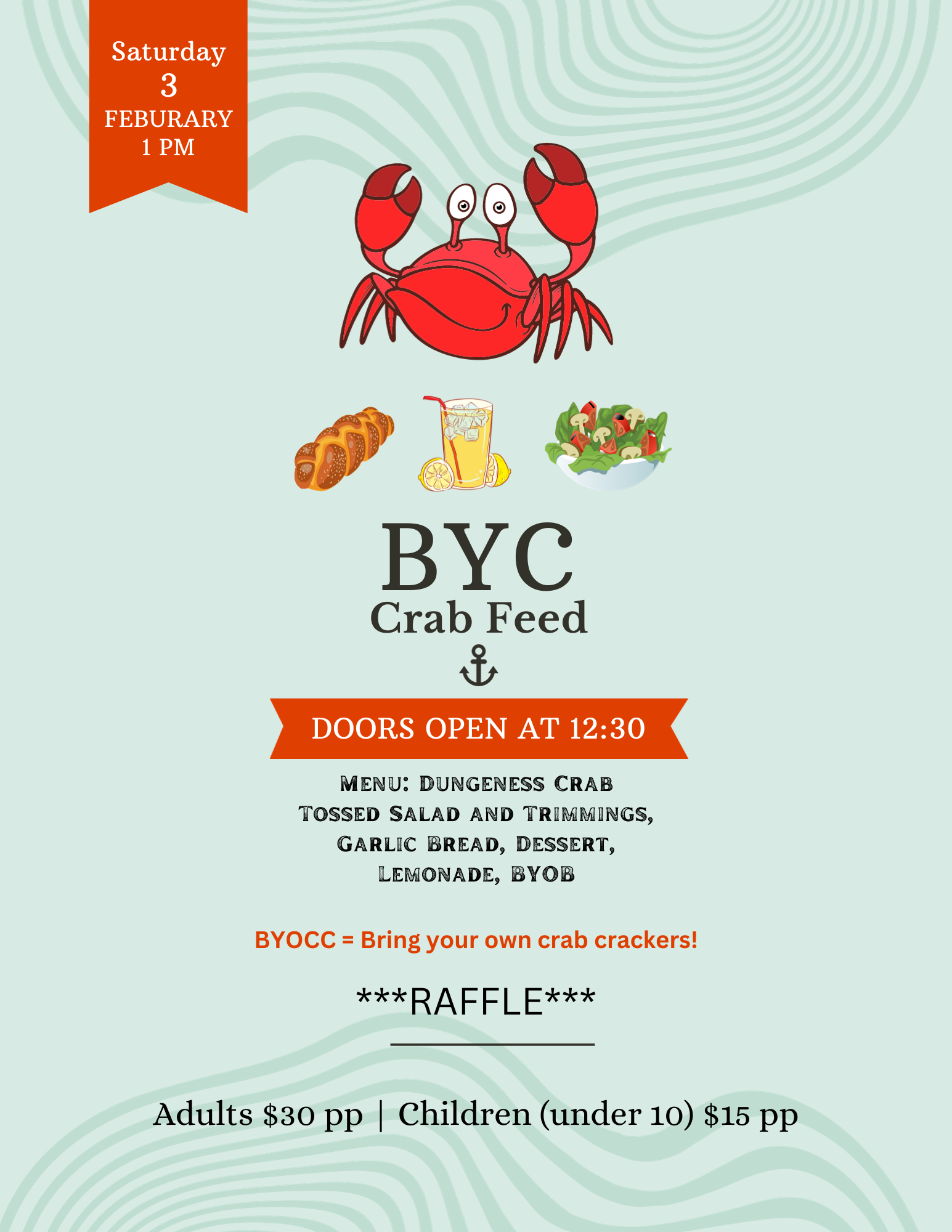 Crab Feed Events Bremerton Yacht Club