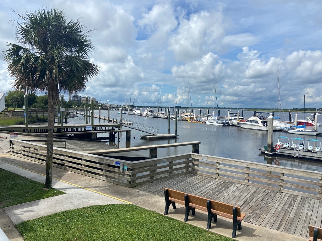Fernandina Beach Marina Boardwalk