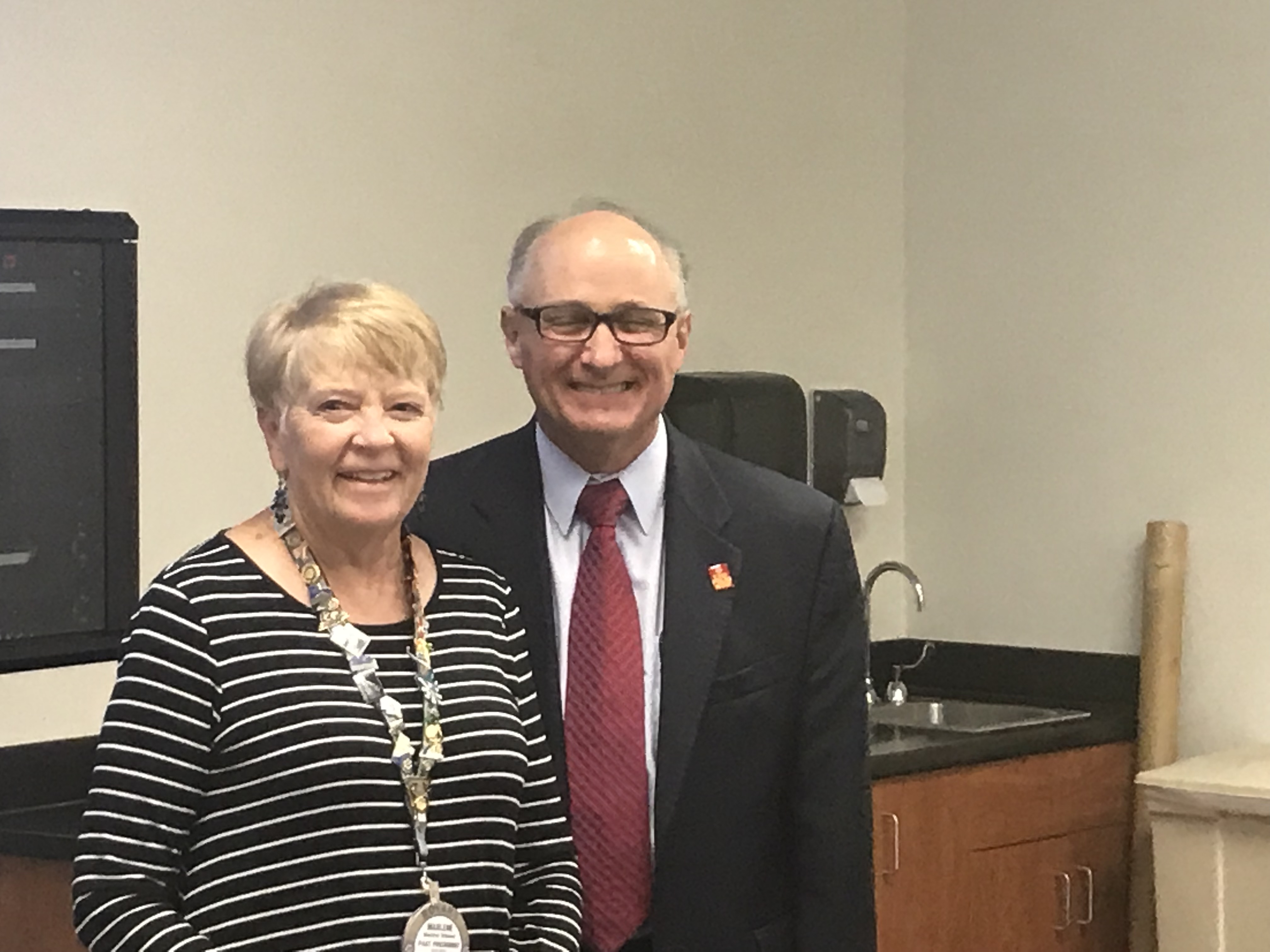 Gov Leckman - Pres Marlene Leckman-Marlene