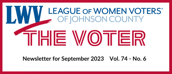 The Voter Masthead Sept. 2023