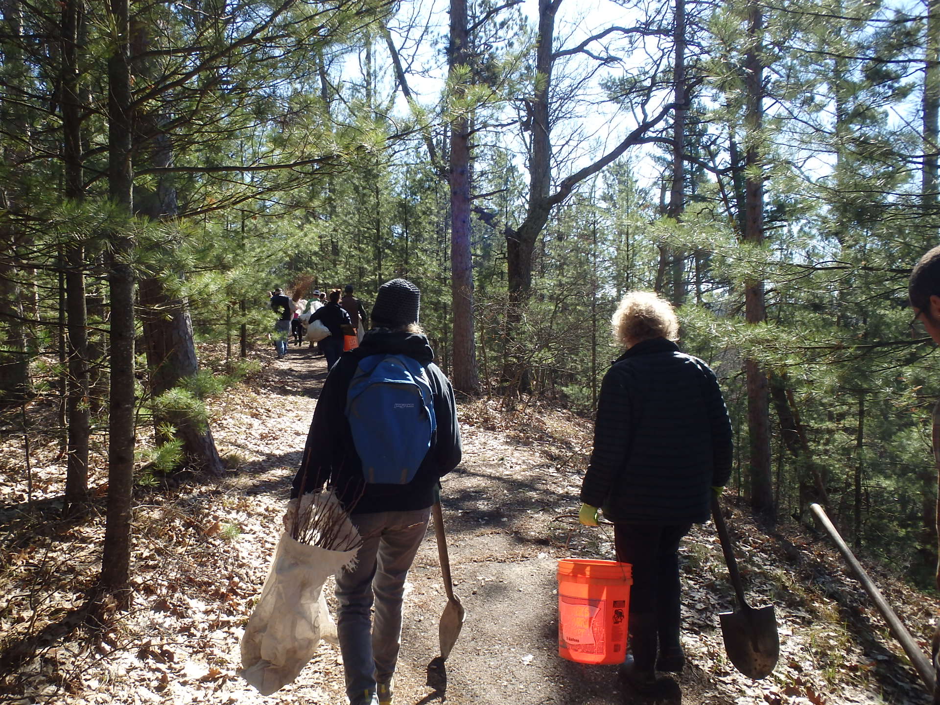 Earth Day tree planting