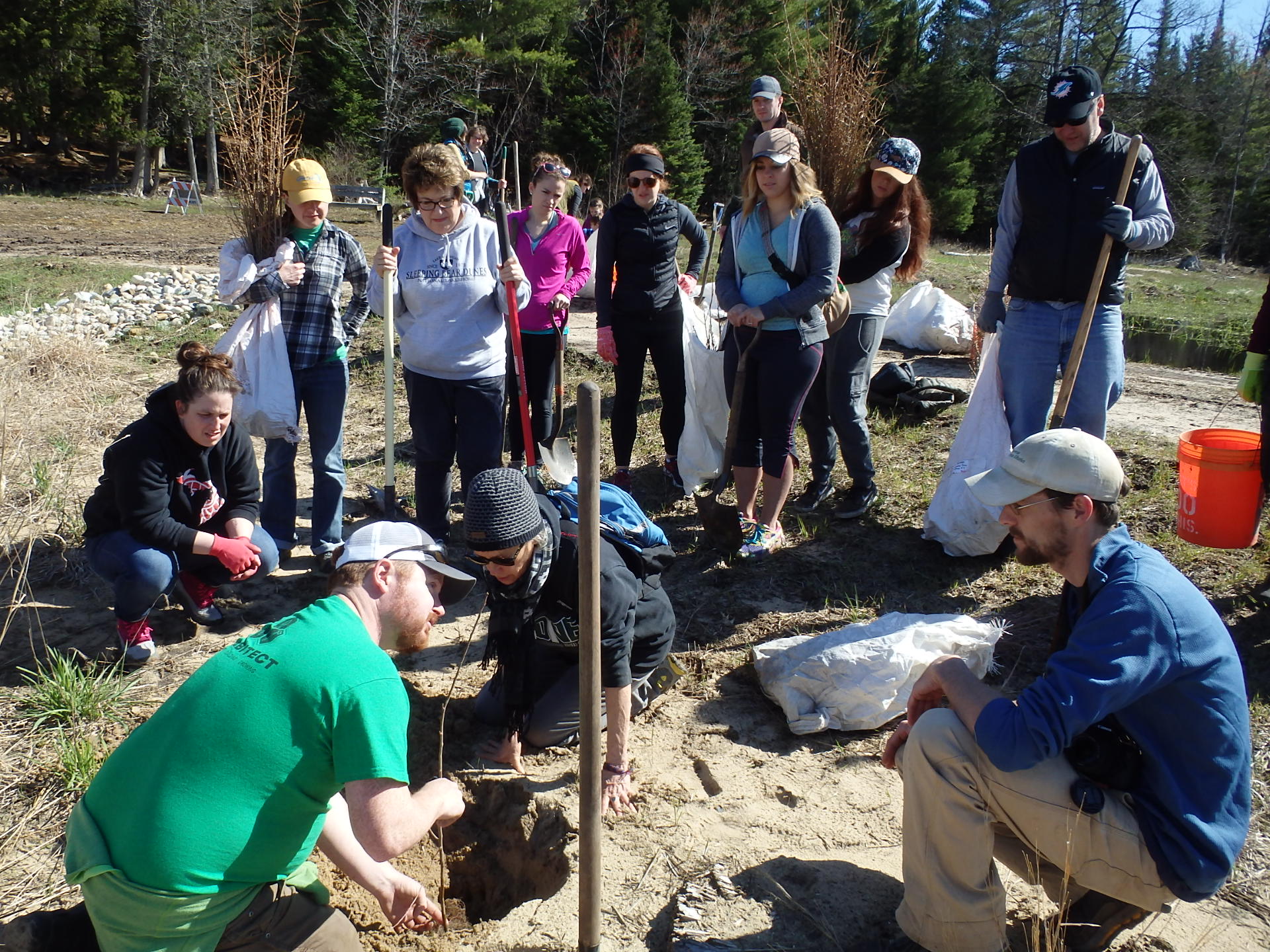 Earth Day tree planting