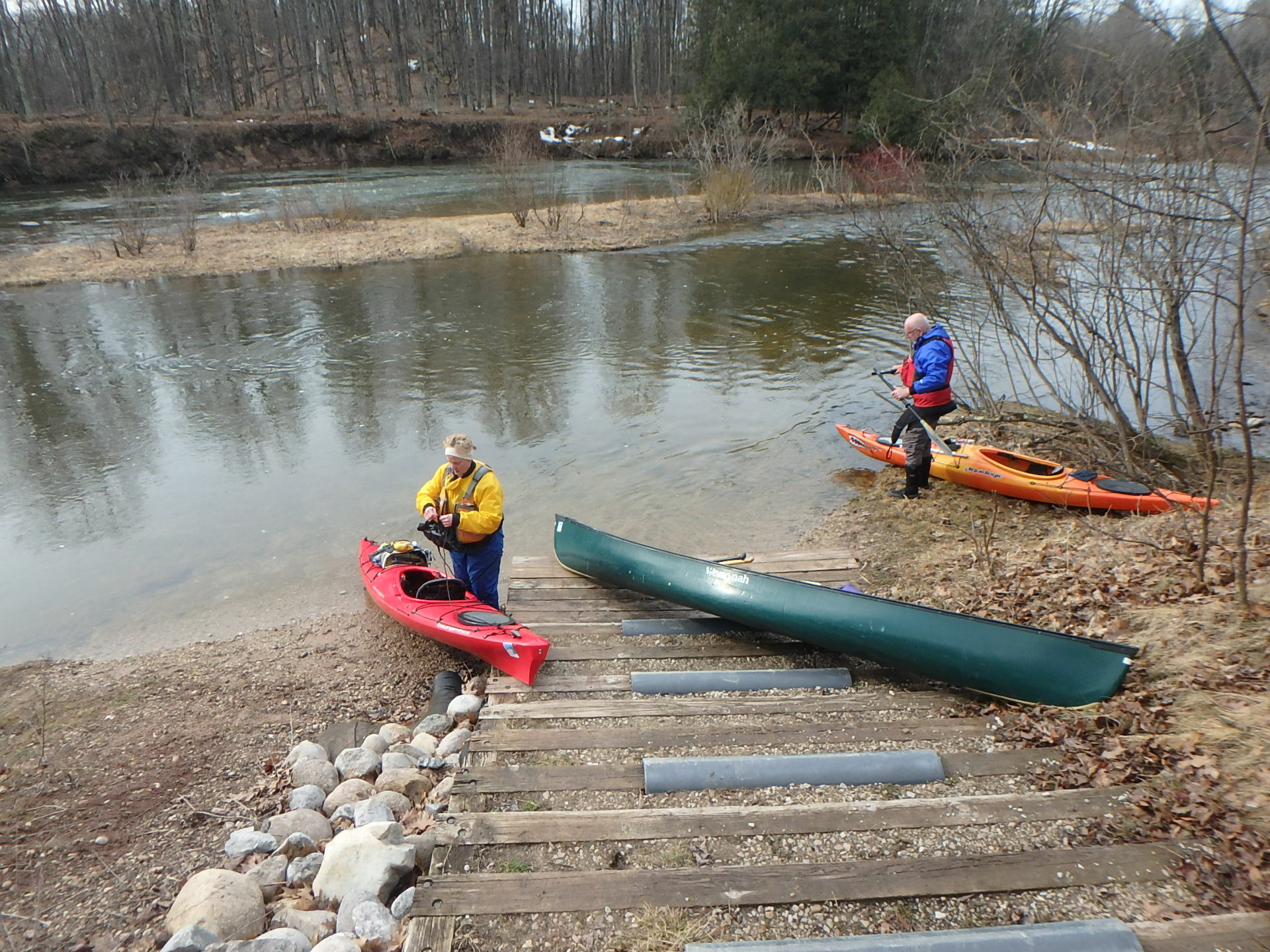 Woodpecker Creek put-in