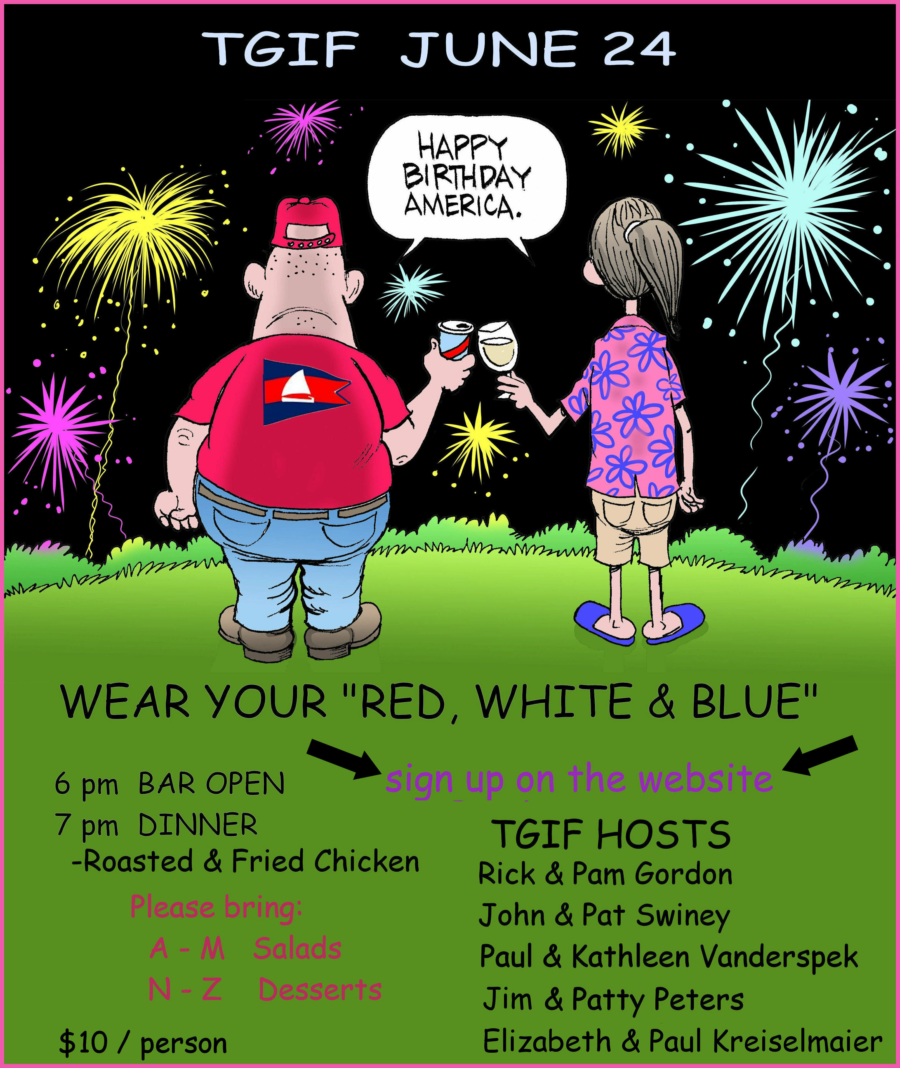 TGIF Events Gig Harbor Yacht Club