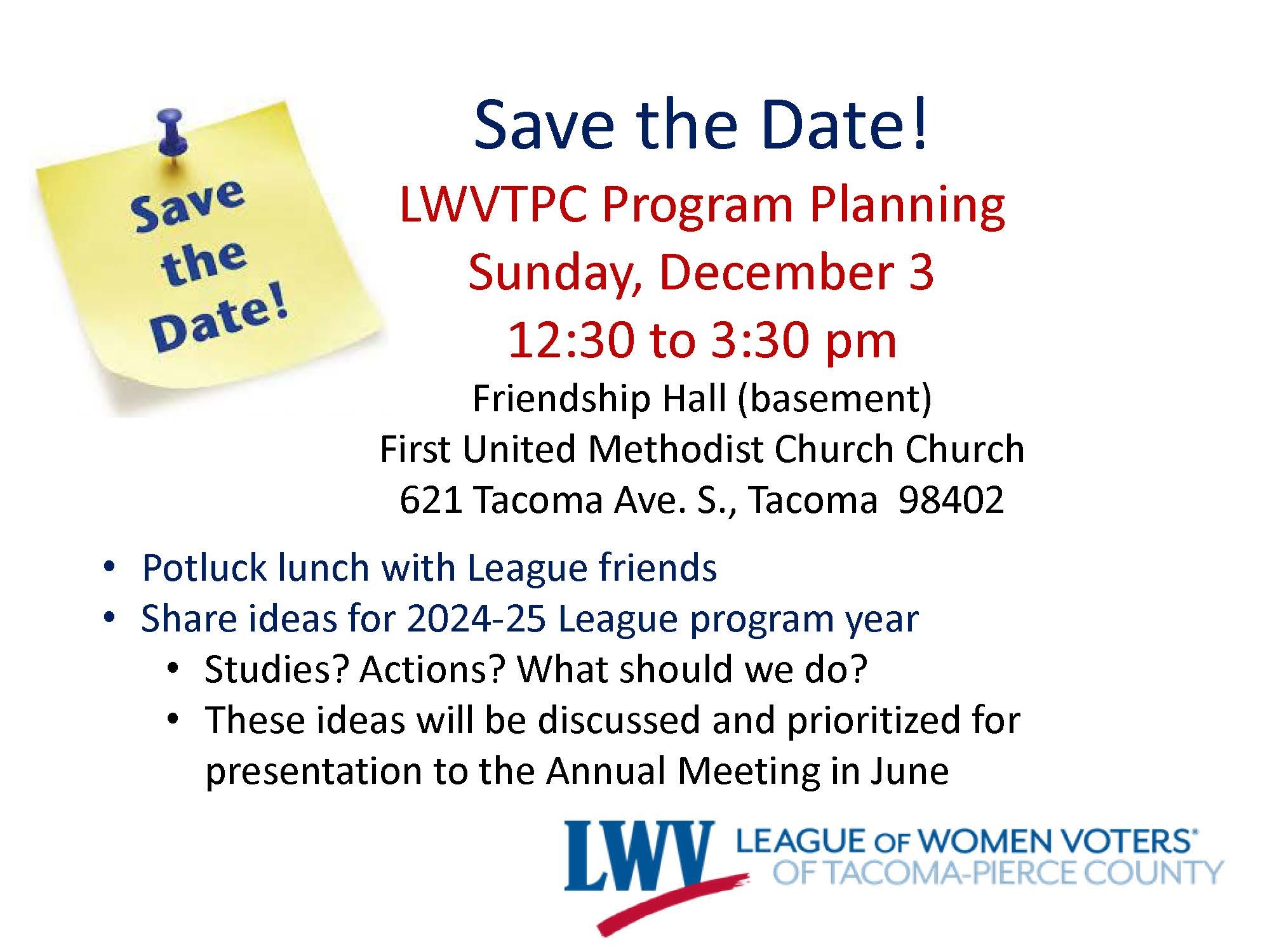 Program Planning 2023