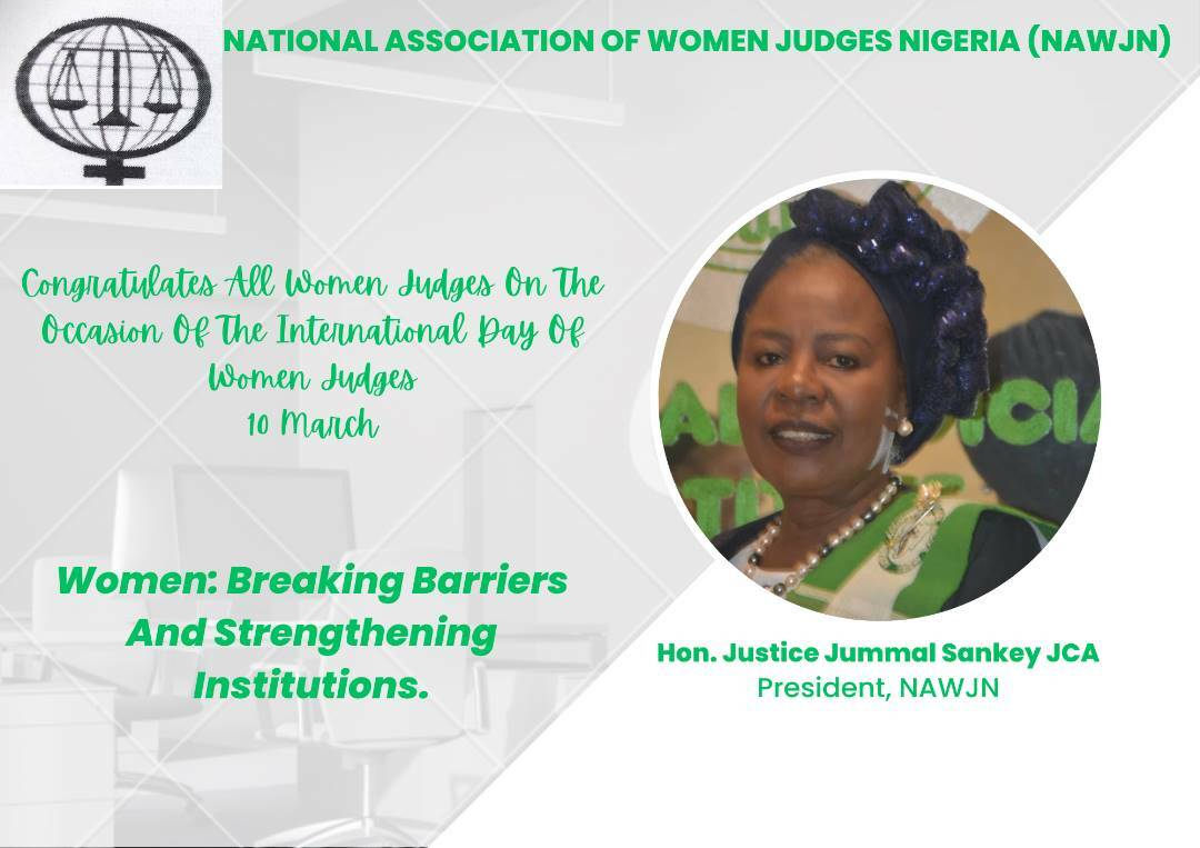 NAWJN-Nigeria Message for Women Judges Day - International Association ...