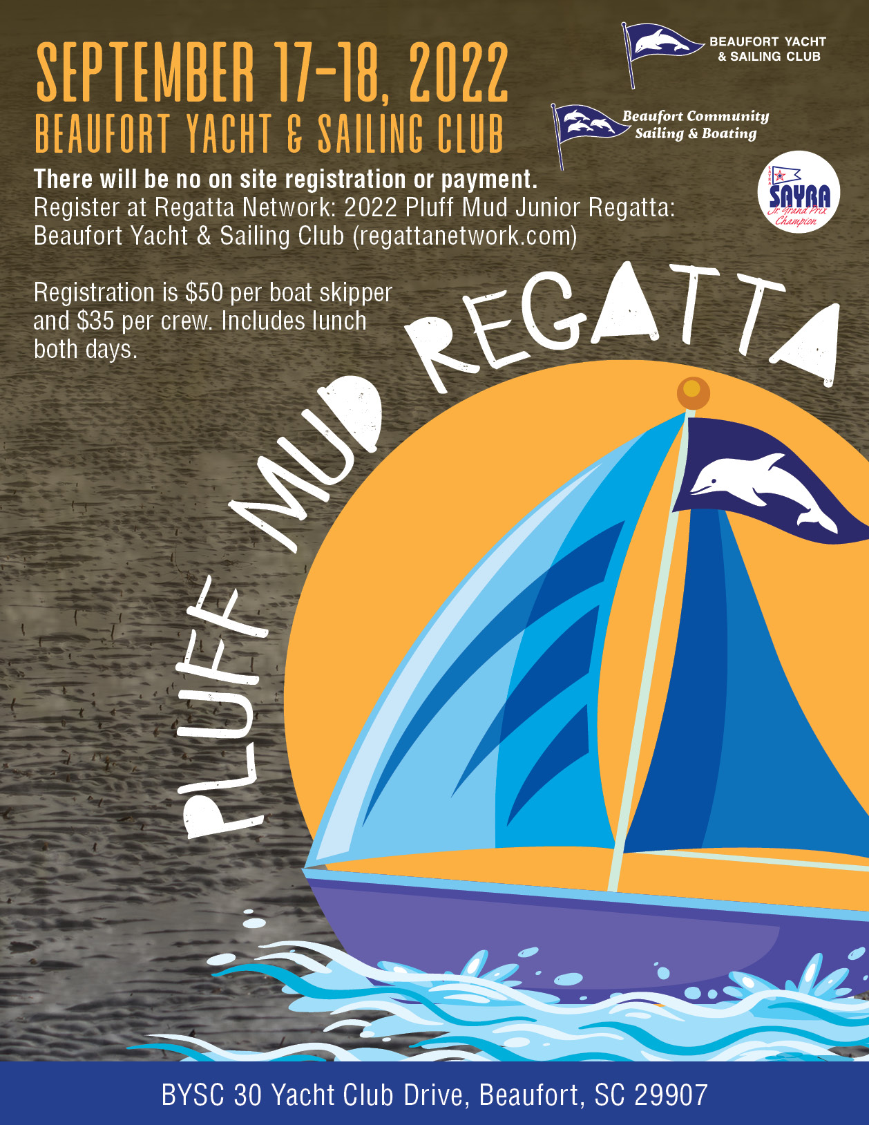 Pluff Mud Regatta Event Calendar Beaufort Yacht and Sailing Club