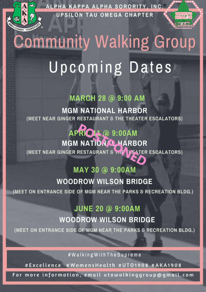 Conmunity Walk_April Date Postponed