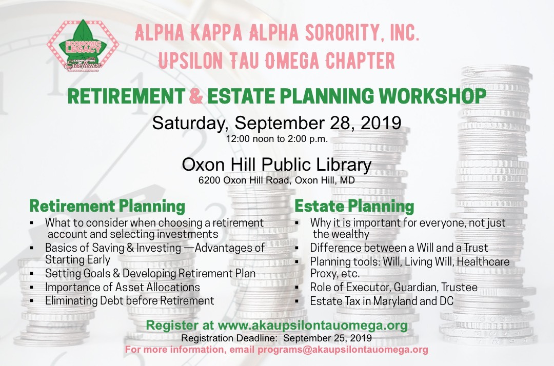 Retirement & Estate Planning Workshop
