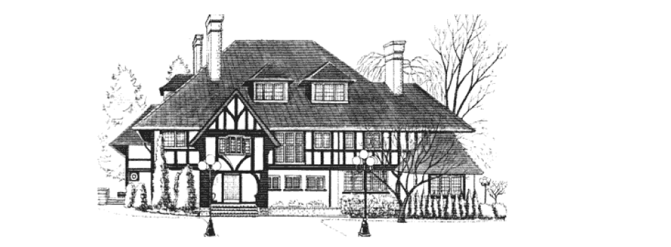 Brock House Drawing
