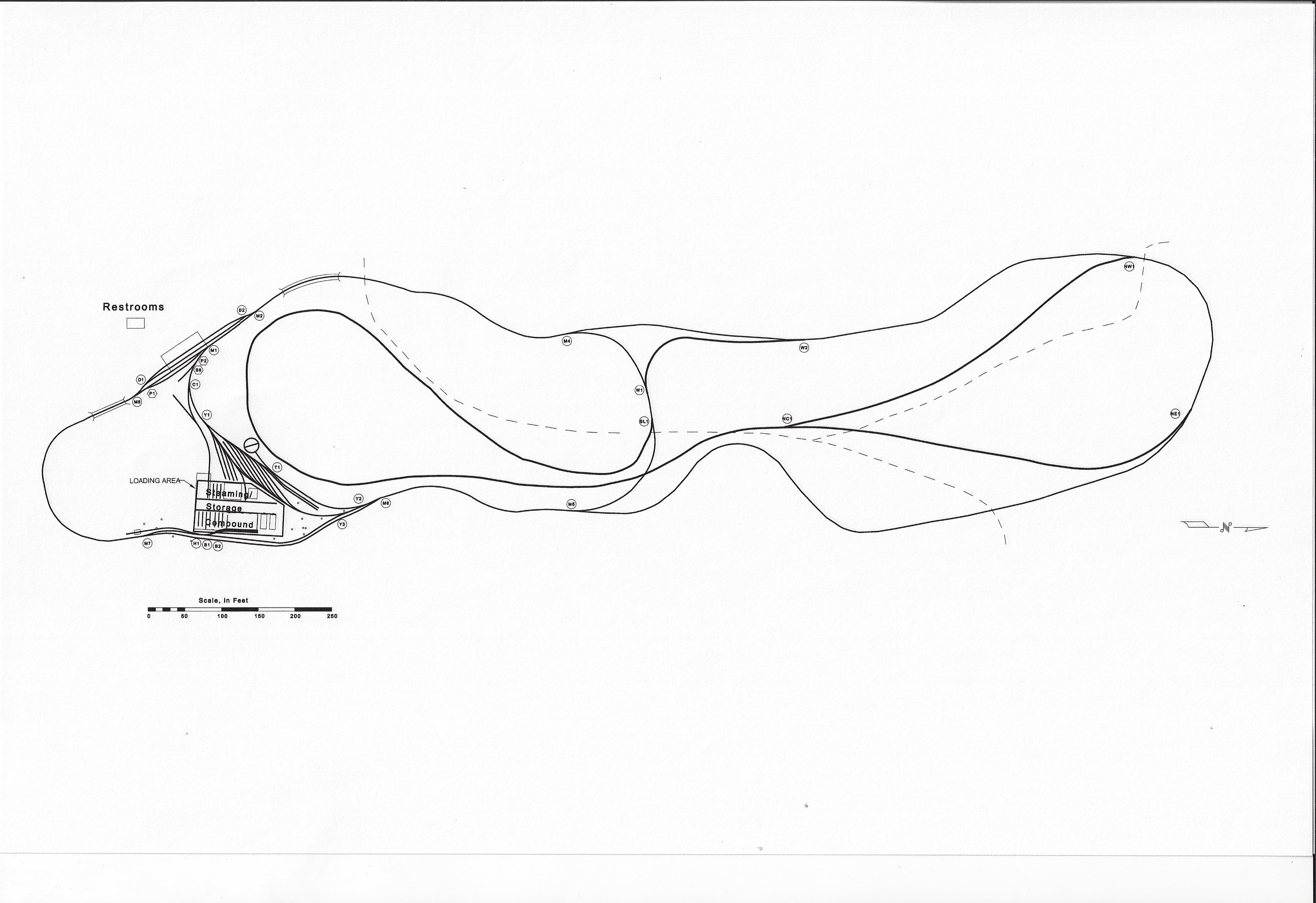 Track Map Kitsap Live Steamers, Inc.