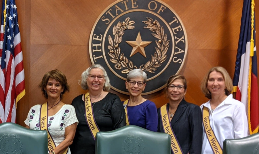 LWV Corpus Christi members at the Capitol