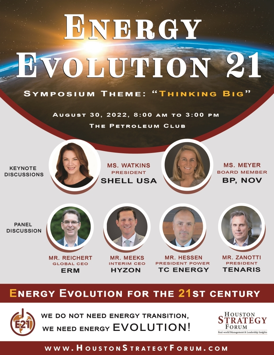 2022 Energy Evolution Symposium Houston Strategy Forum