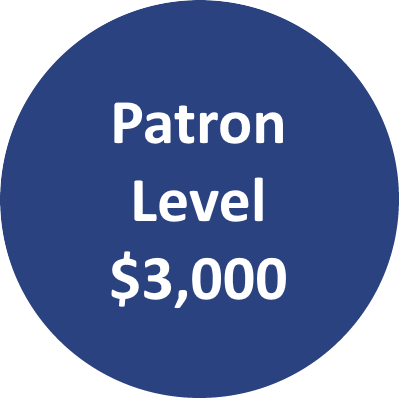 Patron Level PV Dk Blue circle