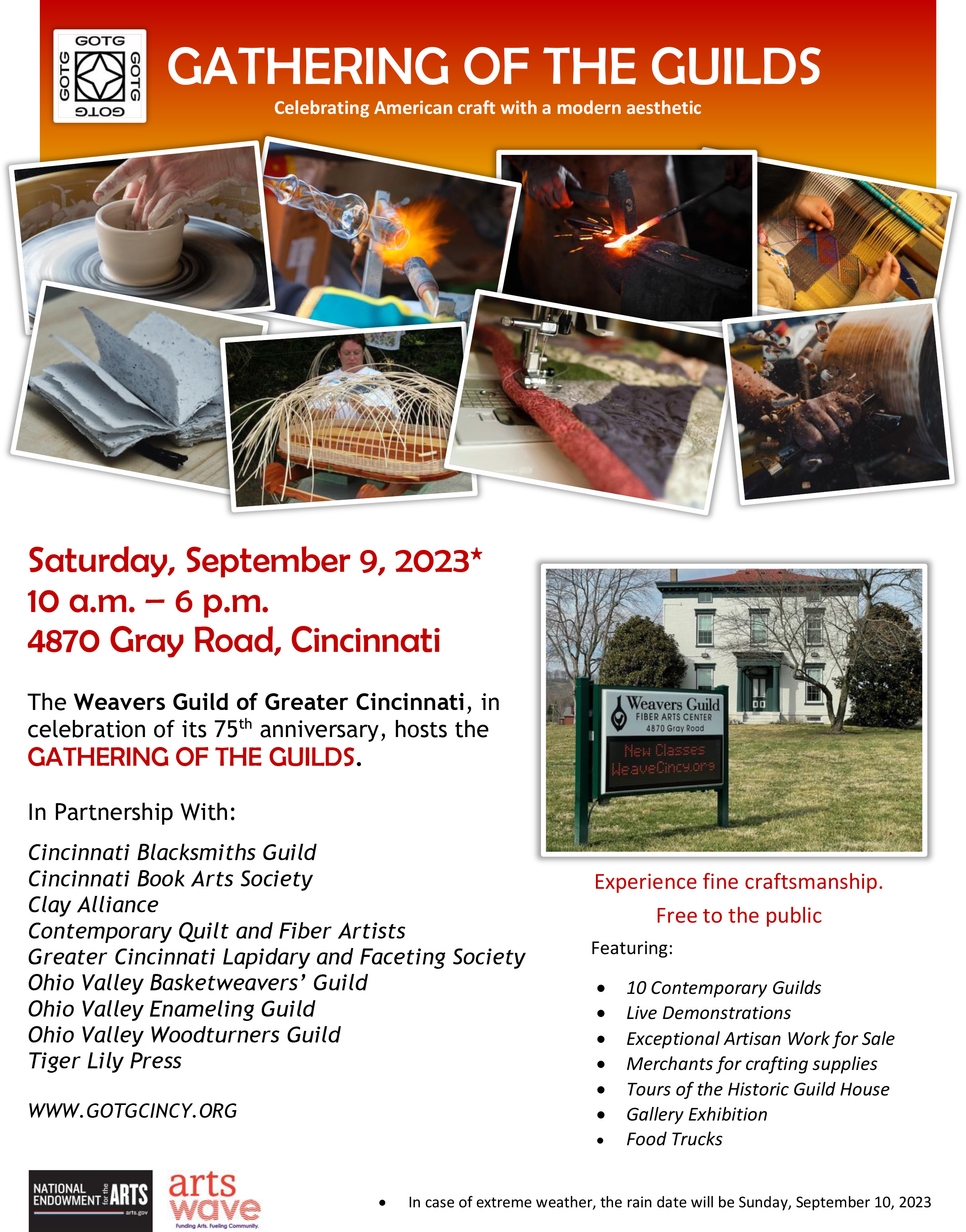 Gathering of the Guilds Events Ohio Valley Woodturners Guild