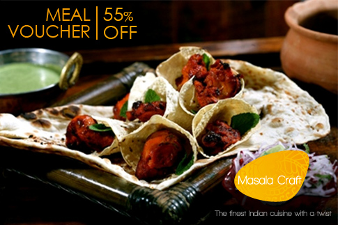 55% off Authentic Indian Cuisine
