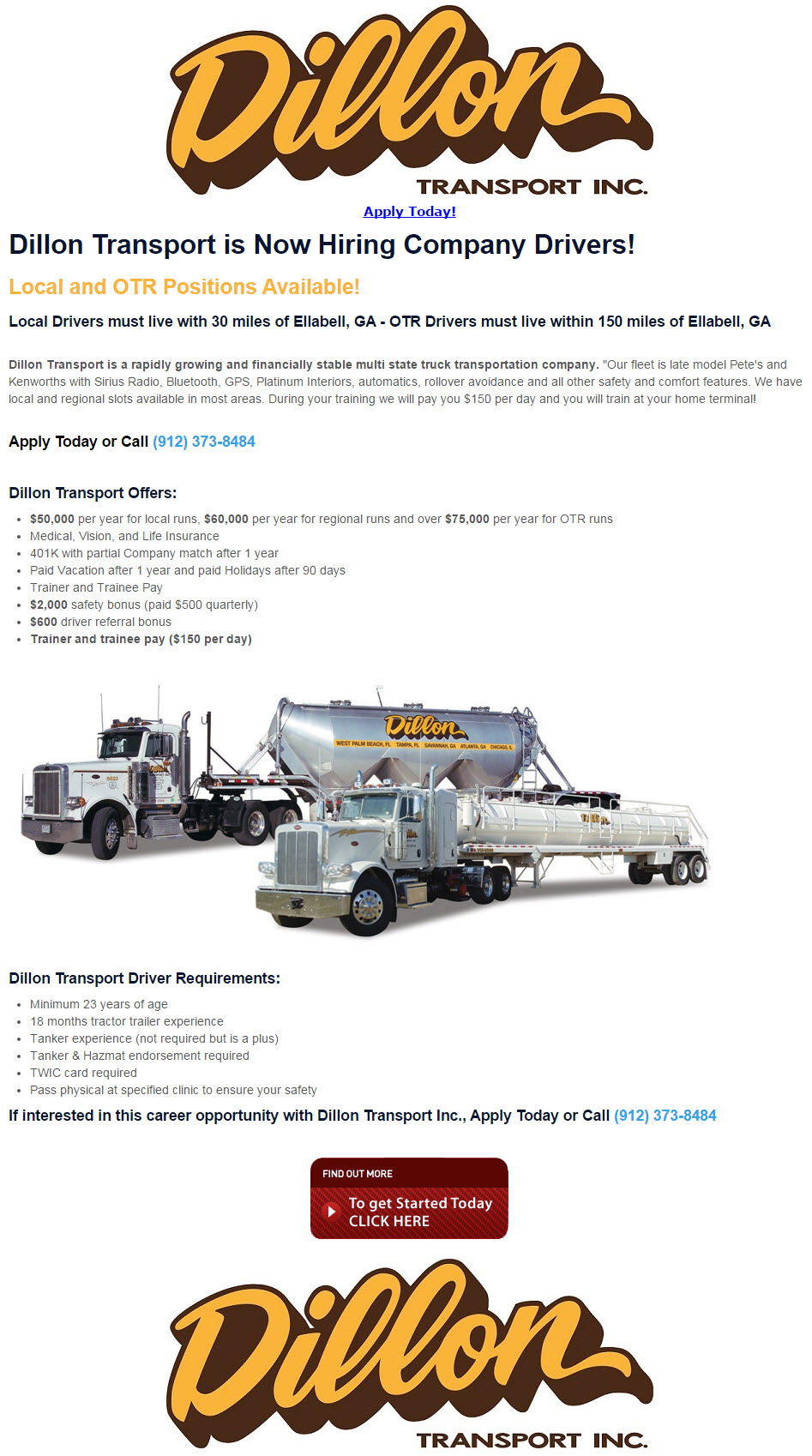 Truck Driving Jobs In Charleston, South Carolina