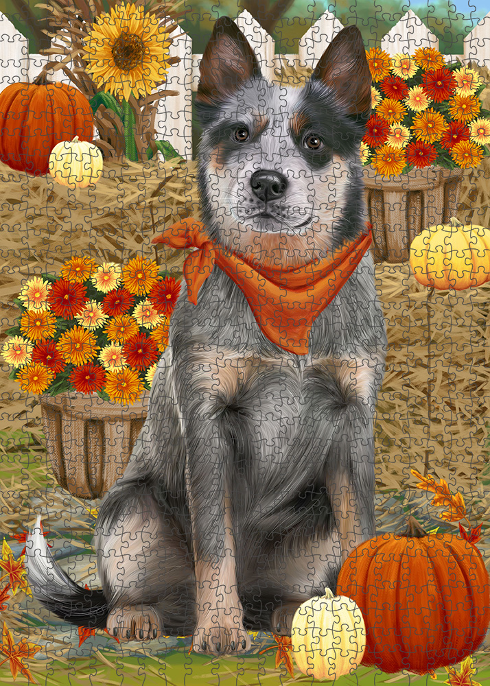 Fall Autumn Greeting Dog Cat Pet Jigsaw Puzzle Games for Adults 1000 Pc ...