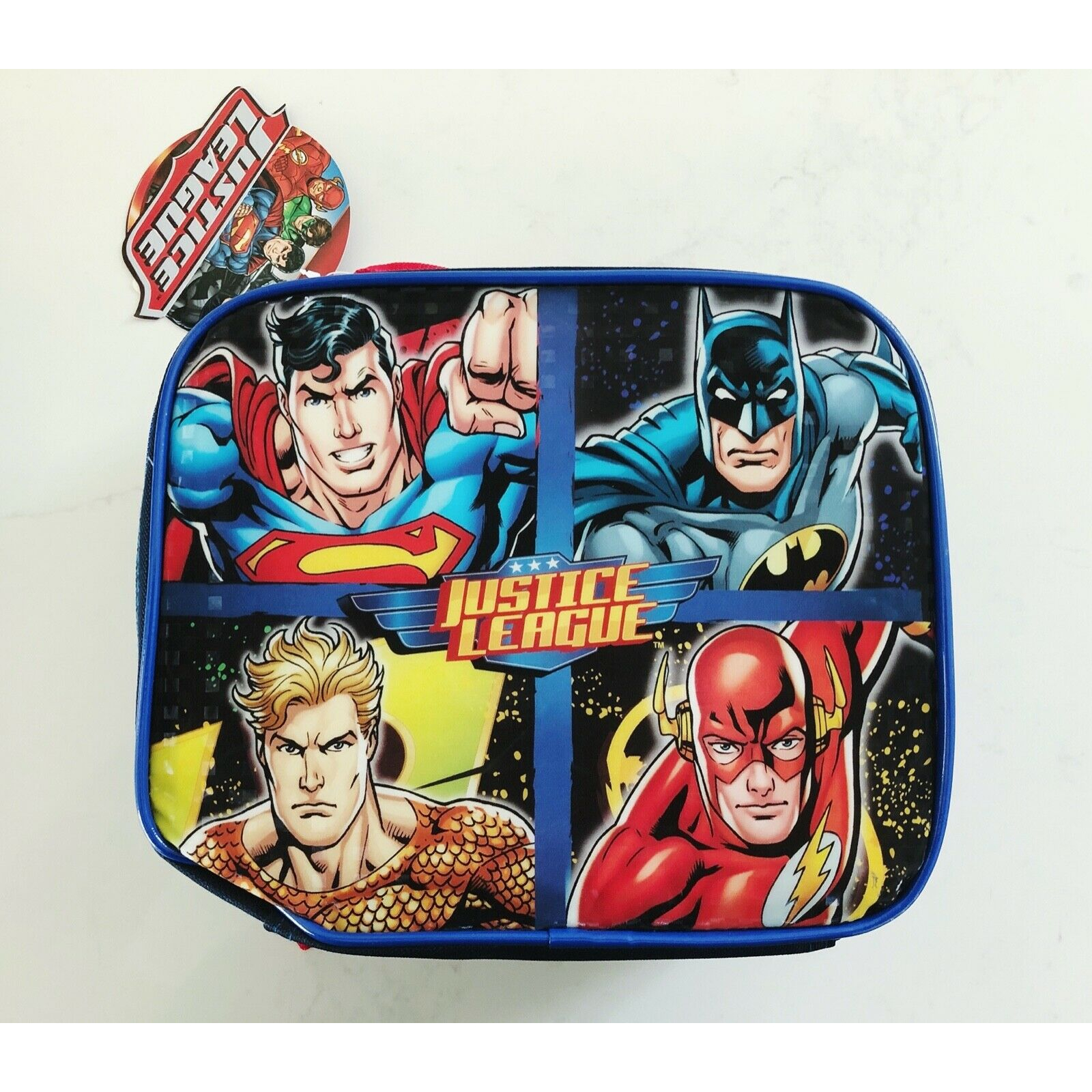 DC Comics Justice League Kids Back To School Insulated Lunch Bag