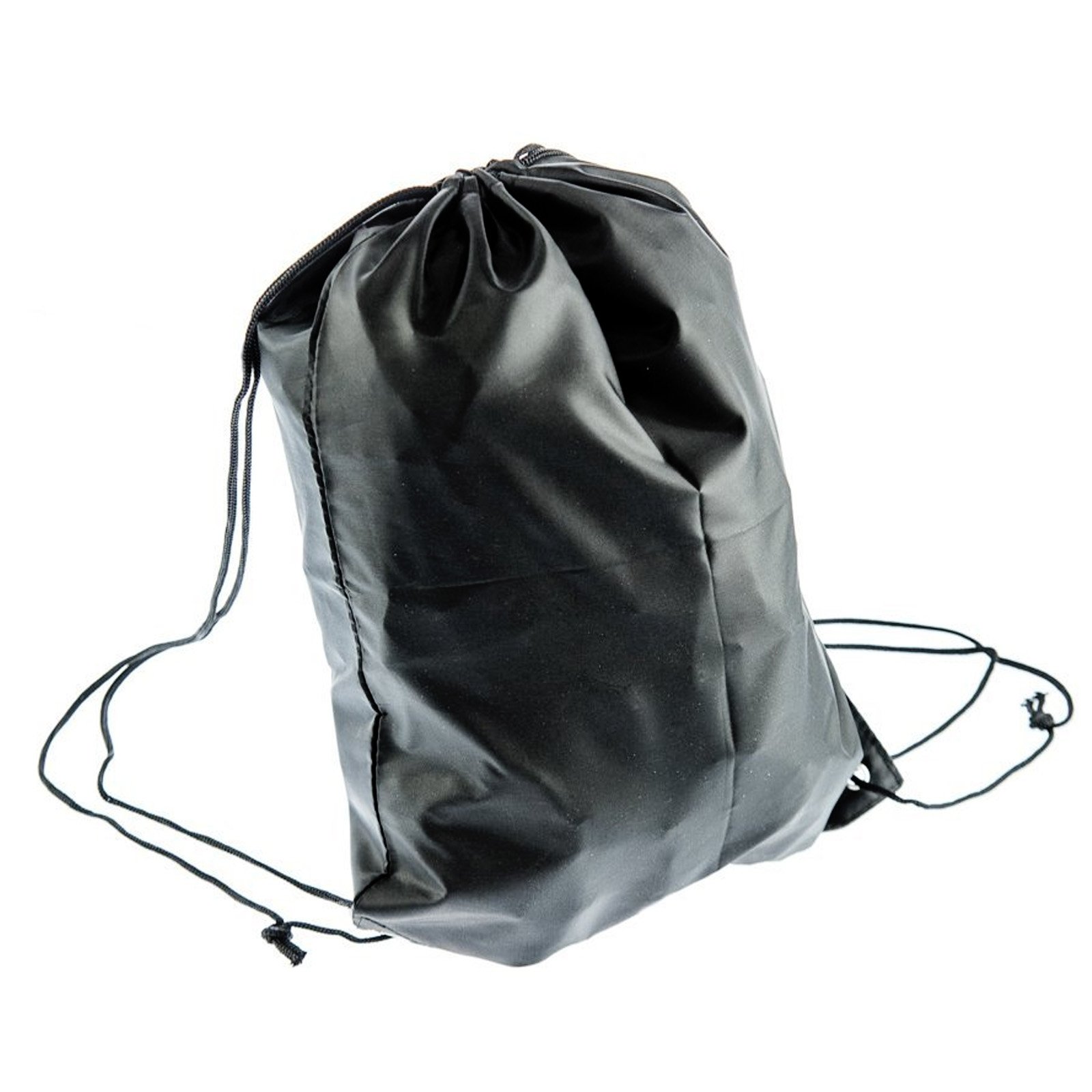 Black Drawstring Security Strings Bag with Stopper | eBay