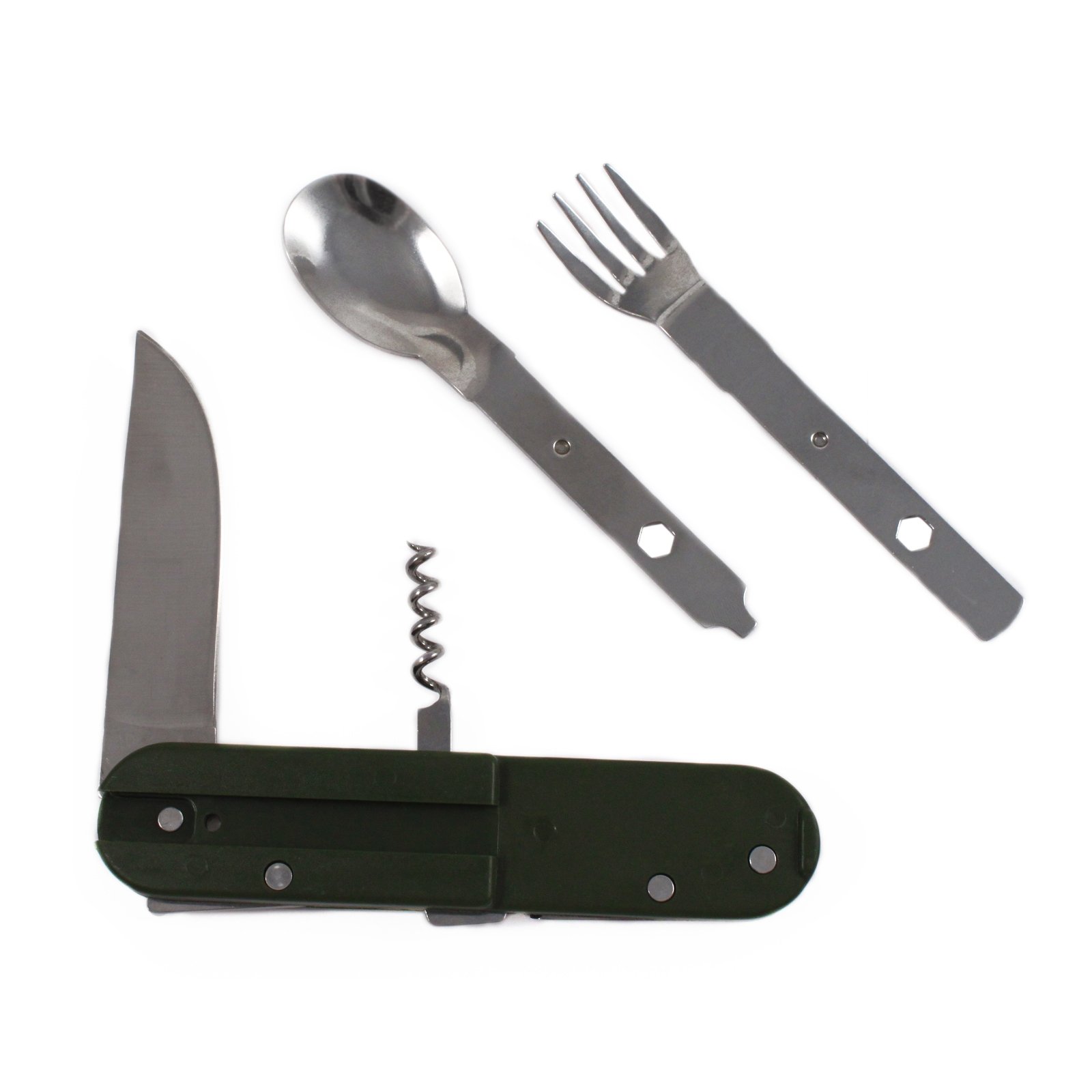 ASR Outdoor 6 in 1 Camping Utensil MultiTool with Carrying Case eBay