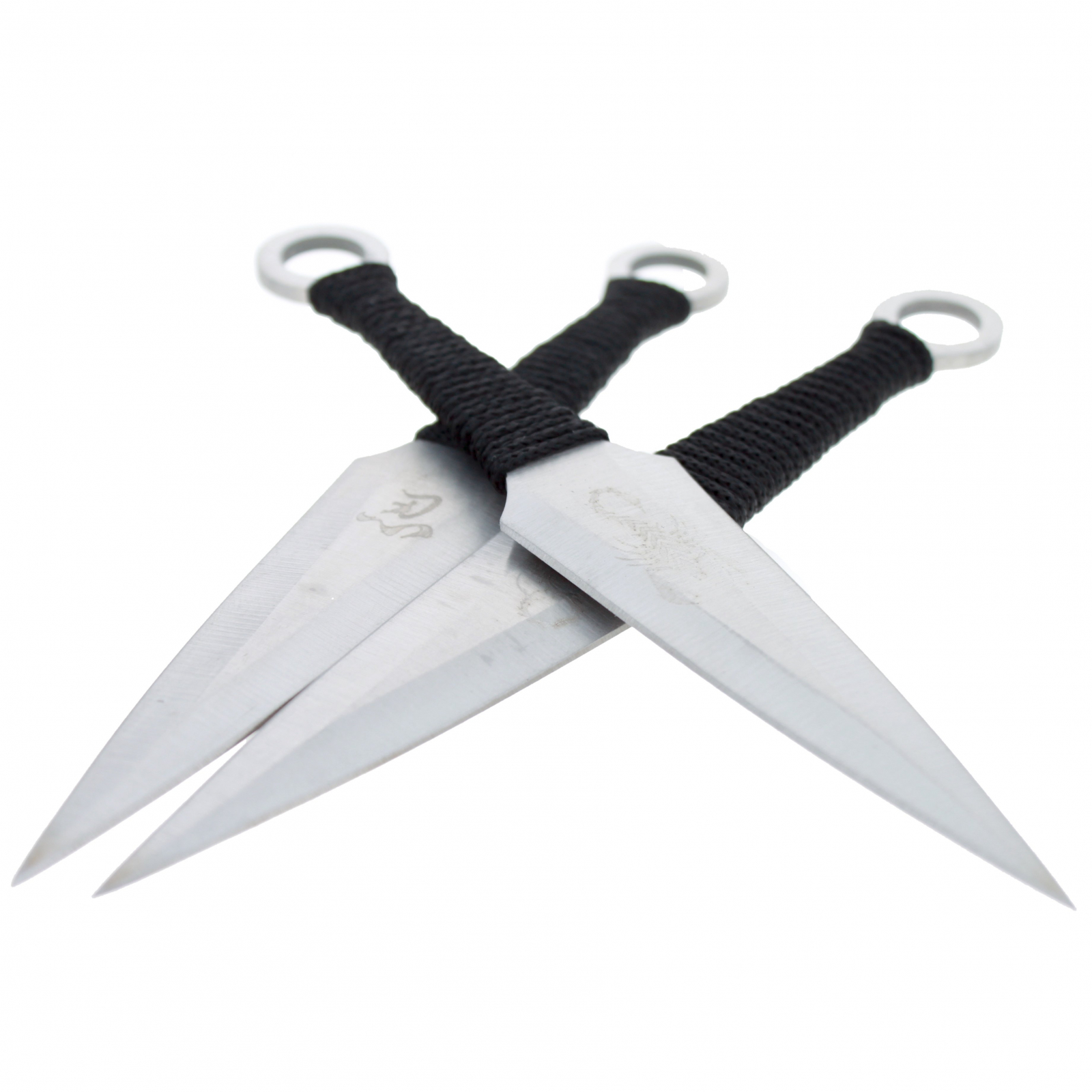 3pc Ninja Kunai Throwing Knives Set 440 Stainless Steel (3 Styles) eBay