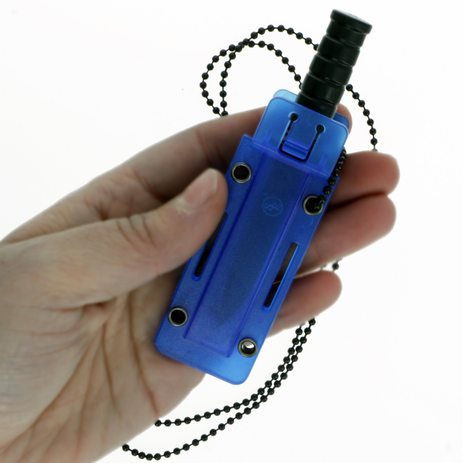 ASR Outdoor Wearable Neck Knife w/ Case Full Tang Self Defense Blade (2