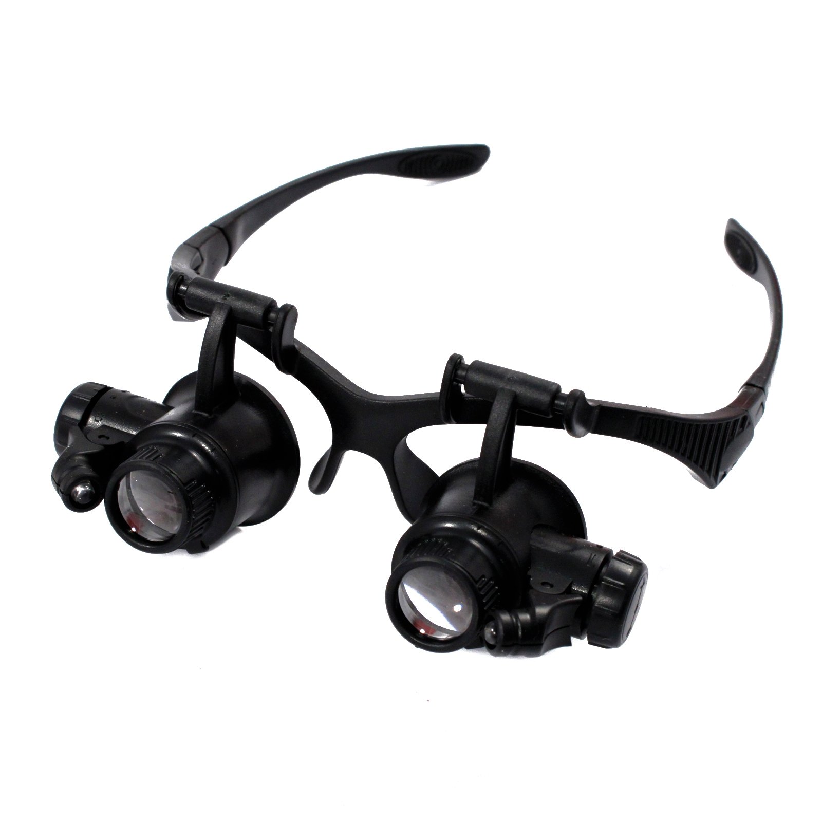 Jewelers Loupe Illuminated Hands Free Magnifying Head Set Brigth White