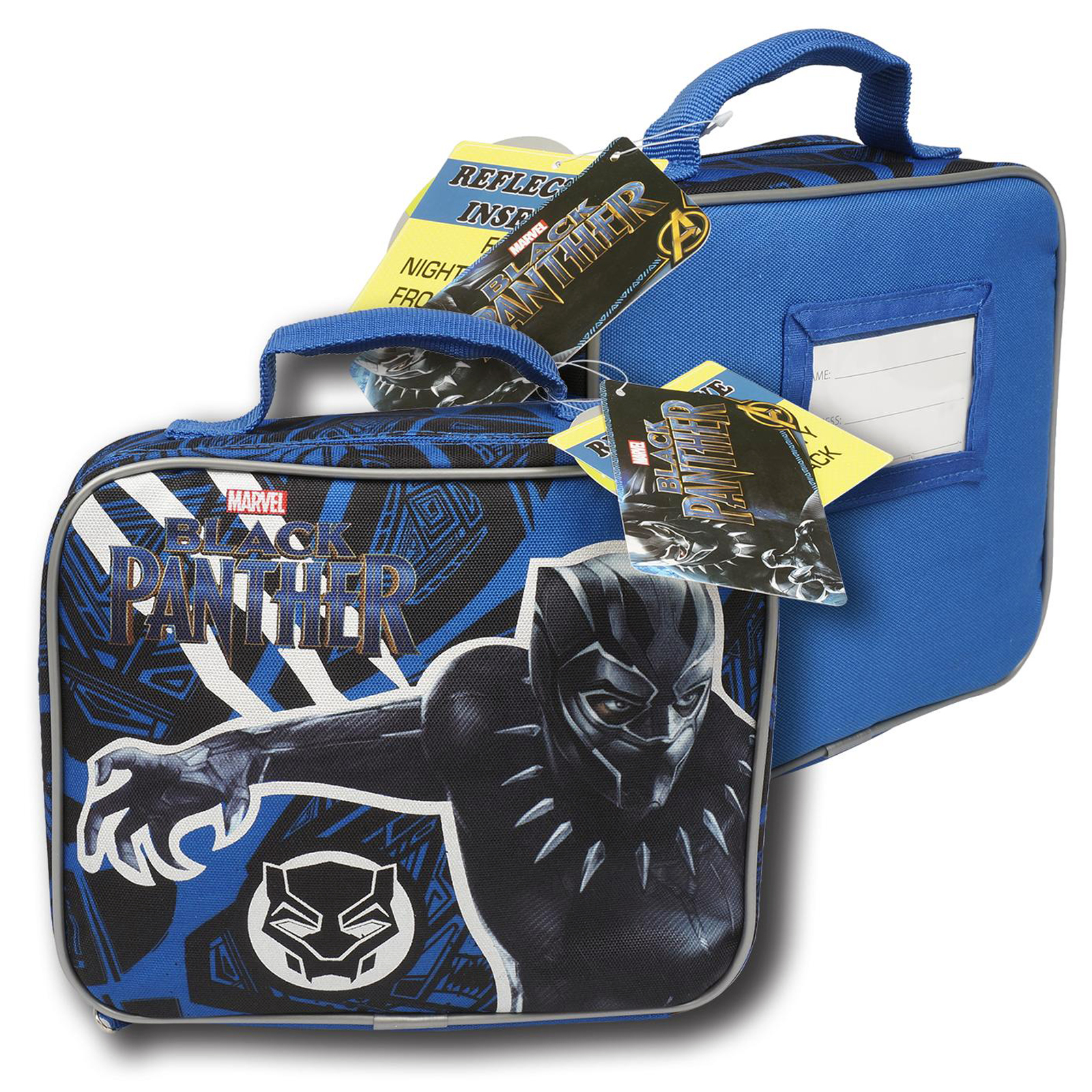 Marvel Black Panther Lunch Bag Blue 693186450693 eBay