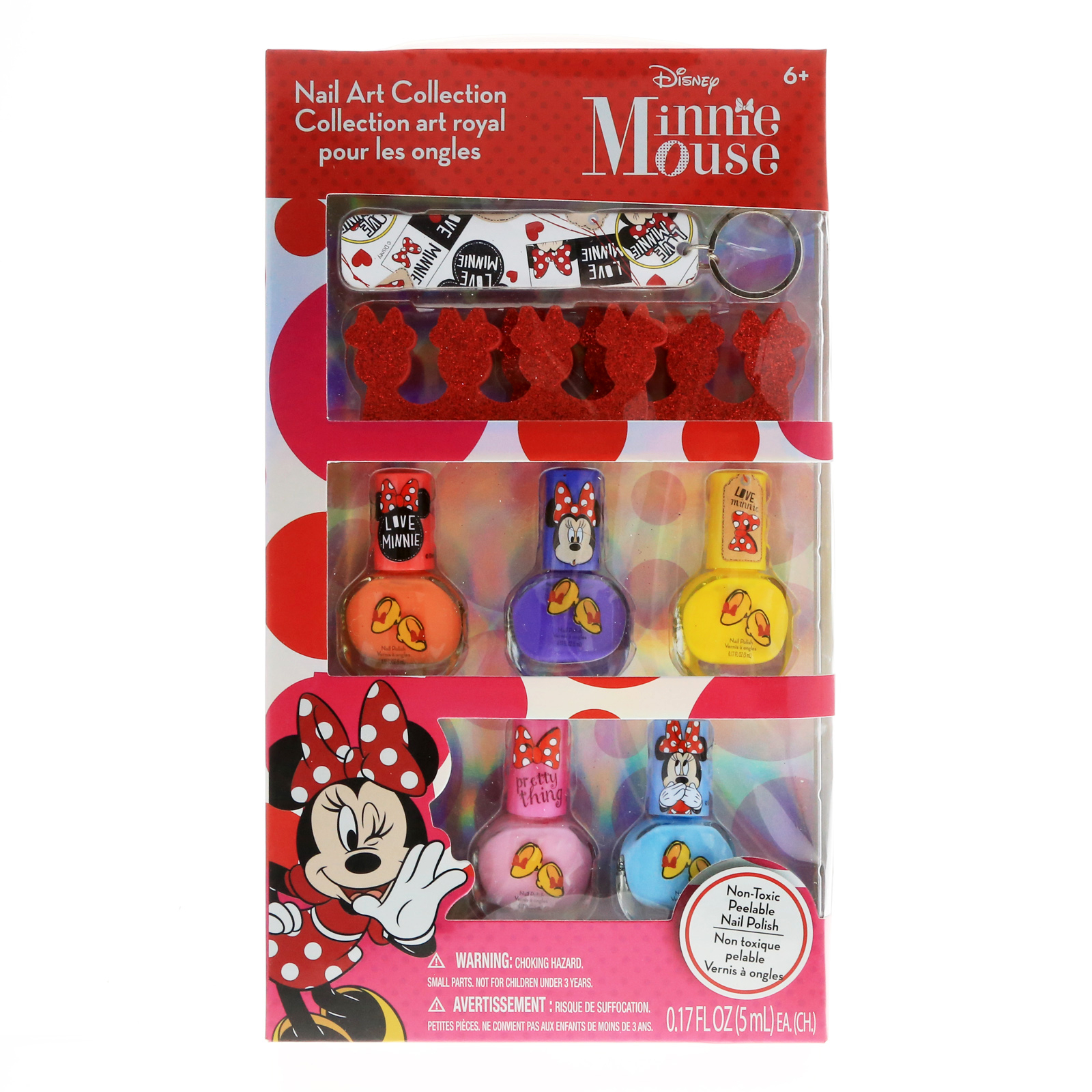 Disney Girls Complete Nail Polish Set Minnie Mouse eBay