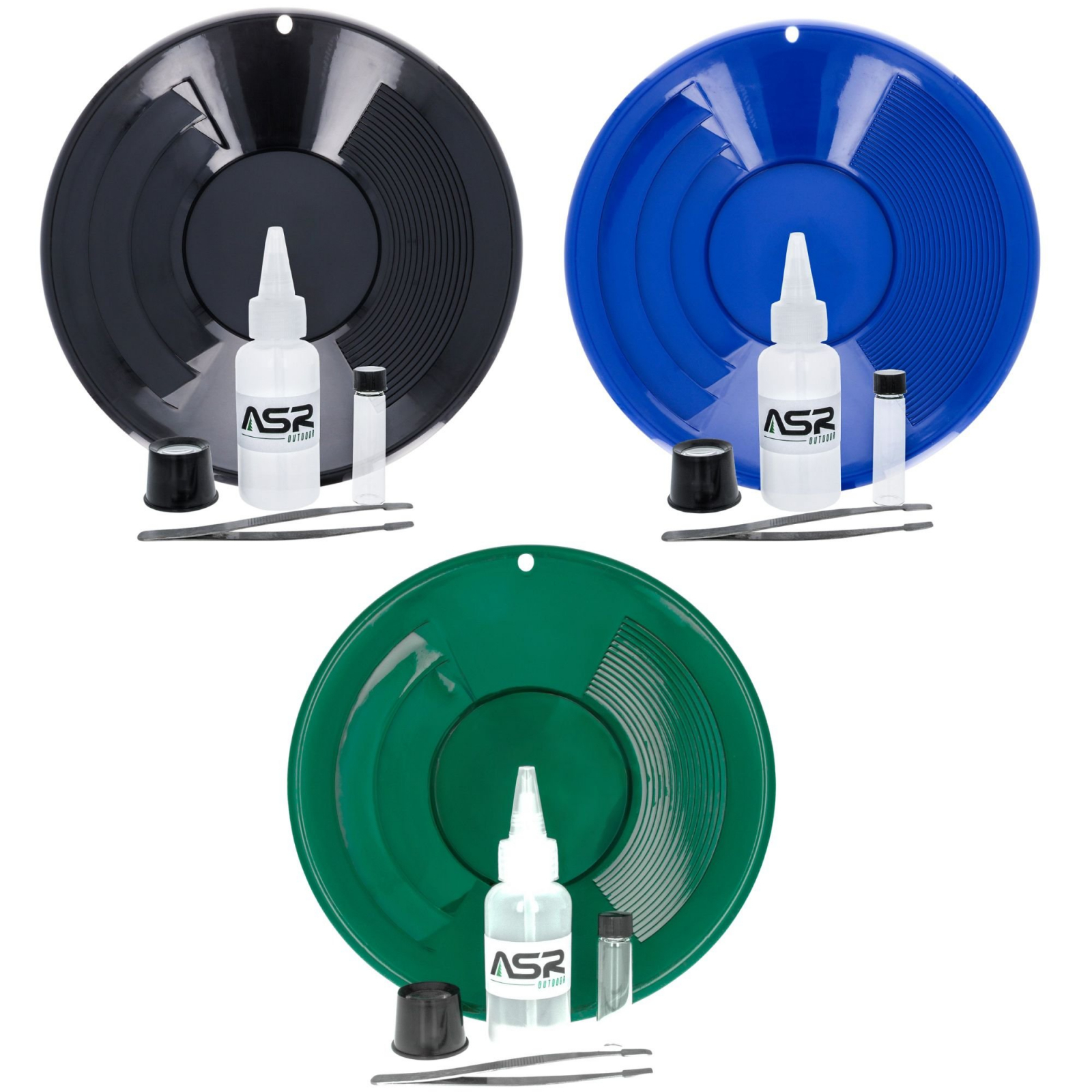Take to your local river with the ASR Outdoor 5pc Beginner's Gold Panning Kit