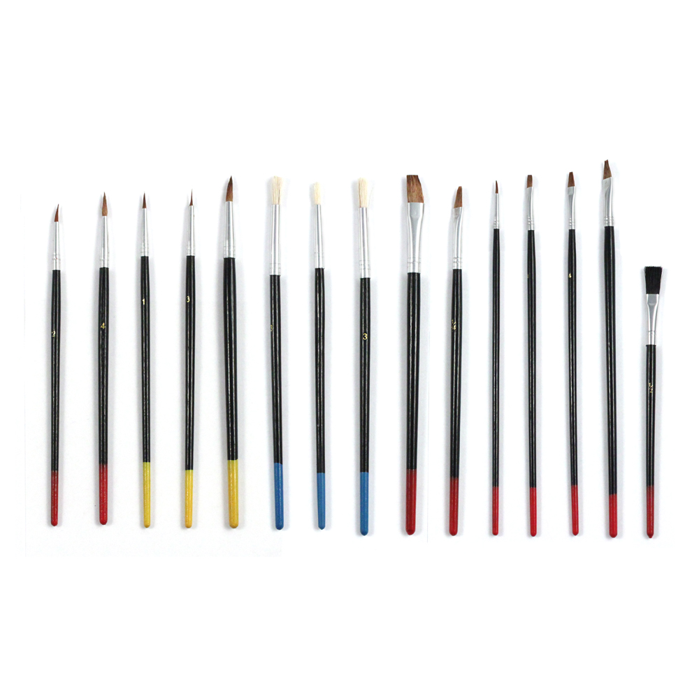 Artist Painting Brushes Set Assorted Sizes 15pc eBay