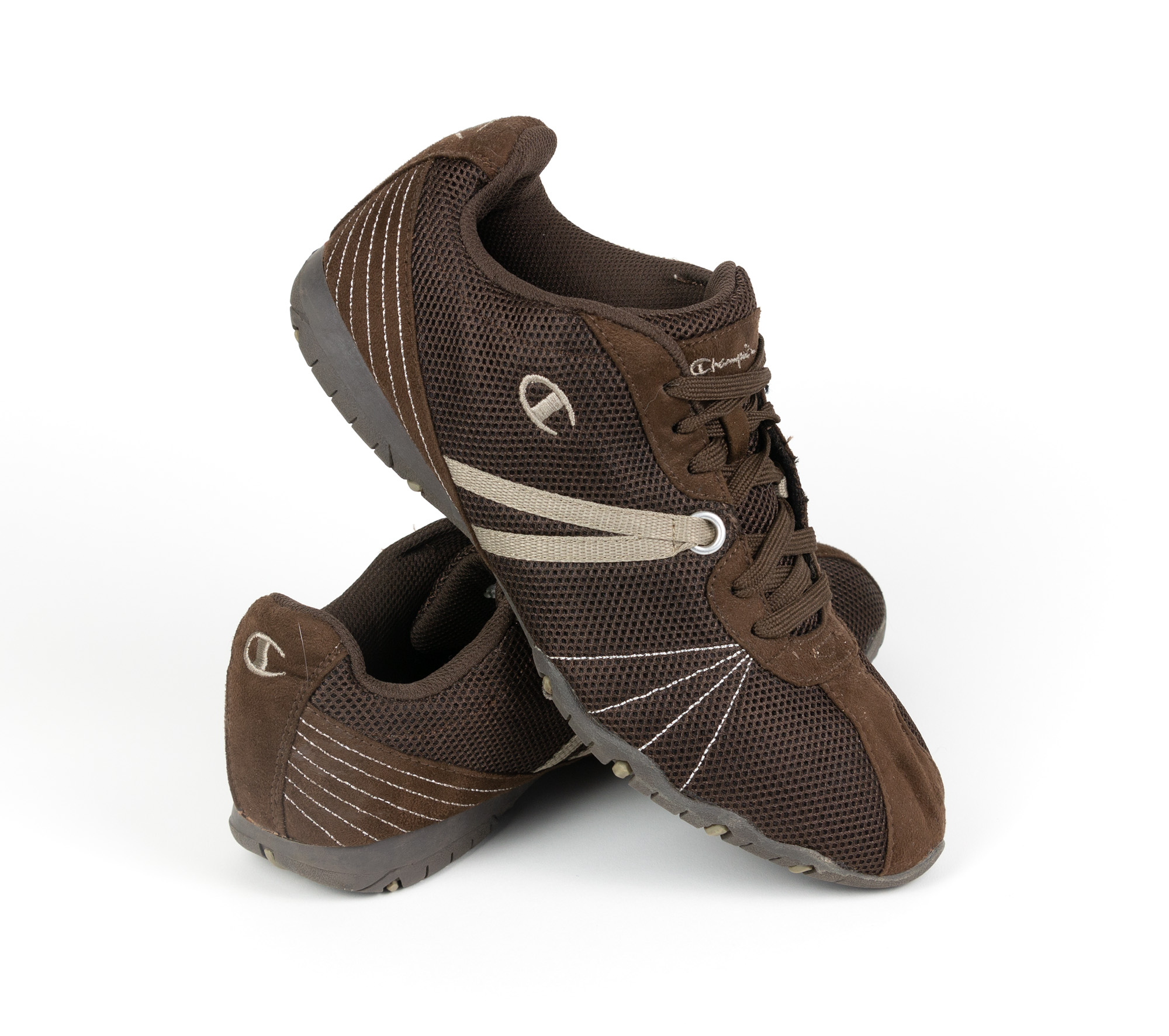 Women�s Champion Sport Casual Size 10W Brown Athletic