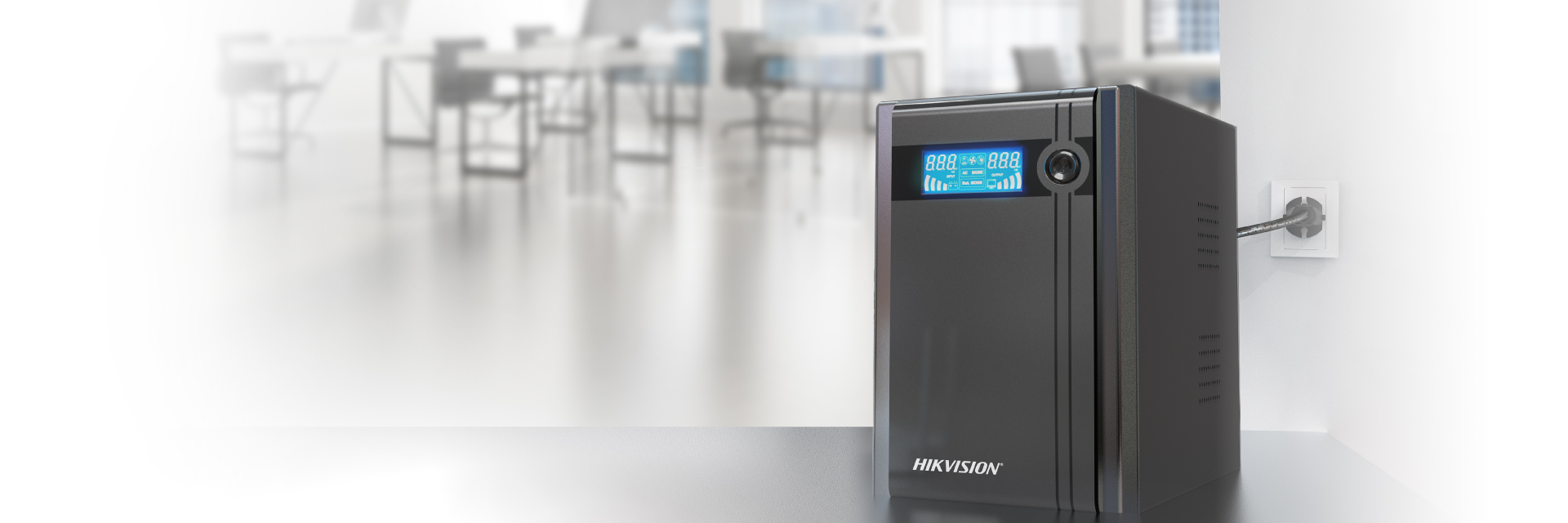 UPS Interactiva Hikvision Back-Up Series de 1000VA 600W